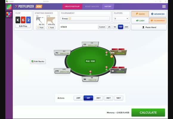 Postflopizer GTO Analysis 